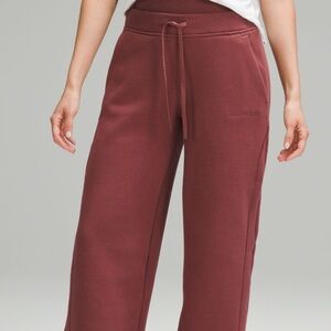 NWT Lululemon Plush Fleece Double Waisted High Rise Jogger Ancient Copper 2 4